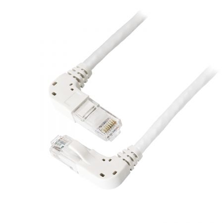 Left-Angled - Cat 6 24AWG Unshielded Patch Cord, Left-Angled